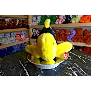TY Beanie Buddy - Bubbles the Fish | MWMT | Vintage | Rare